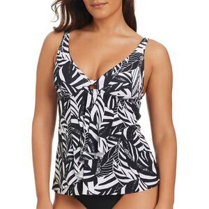 Beyond Control Swimwear Womens  Sharp Observations Cascade Tankini